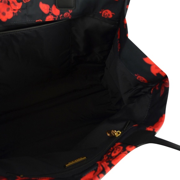 NWT Tory Burch Large ELLA Black Mountain Paisley - Picture 4 of 8